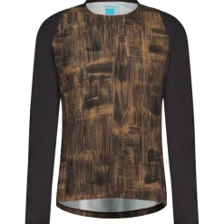 Shimano Foresta MTB Fietsshirt met lange mouwen Heren - metallic brown