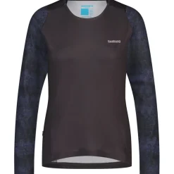 Shimano Foresta MTB Fietsshirt met lange mouwen Dames - grijs