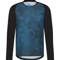Shimano Foresta MTB Fietsshirt met lange mouwen Heren - metallic navy