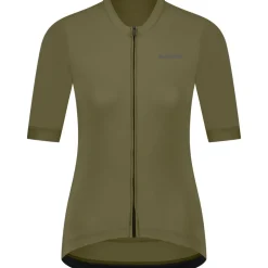 Shimano Futuro Fietsshirt Dames - dark earth