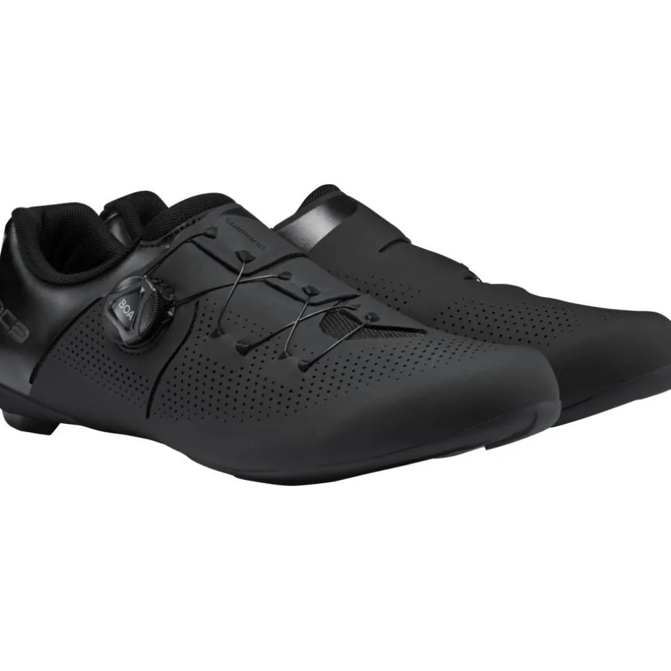 Shimano SH-RC302 Racefietsschoenen Heren - Wide - Zwart