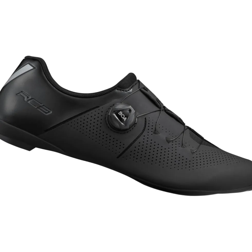 Shimano SH-RC302 Racefietsschoenen Heren - Wide - Zwart
