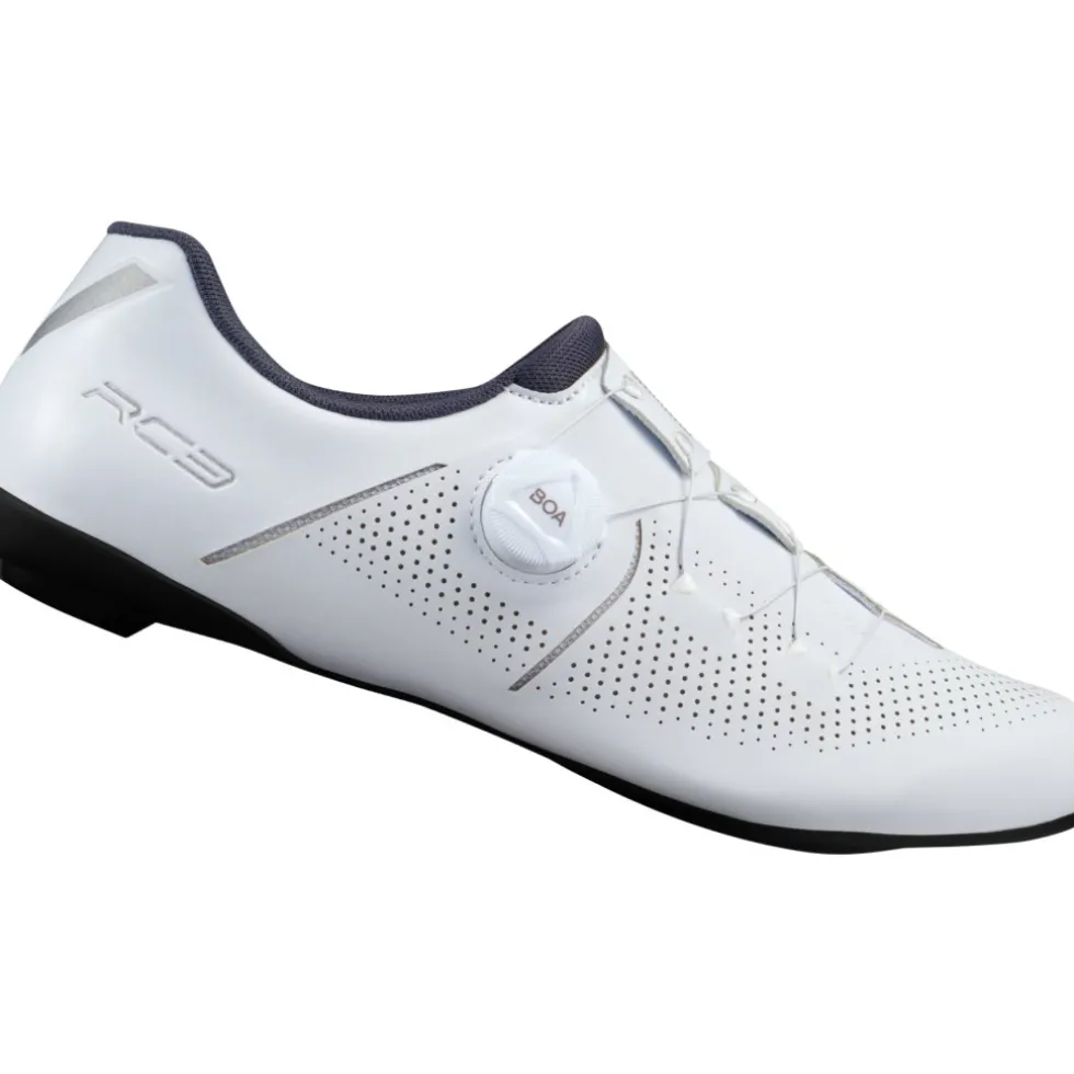 Shimano SH-RC302 Racefietsschoenen Heren - Wide - Wit