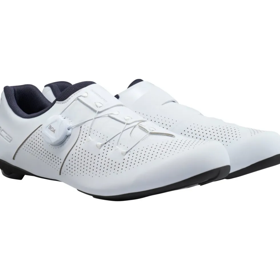 Shimano SH-RC302 Racefietsschoenen Heren - Wide - Wit