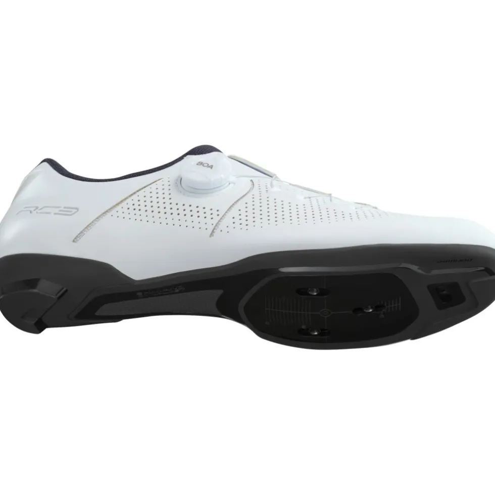 Shimano SH-RC302 Racefietsschoenen Heren - Wide - Wit