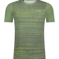 Shimano Spazio Printed MTB Fietstrui Heren - groen