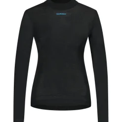 Shimano Vertex Prima Onderhemd met lange Mouwen Dames - zwart