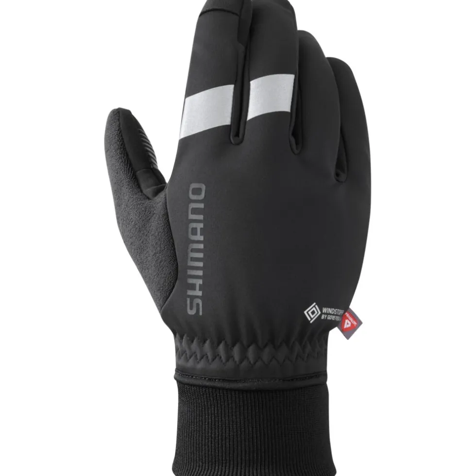 Shimano Windstopper Primaloft Handschoenen Heren - zwart