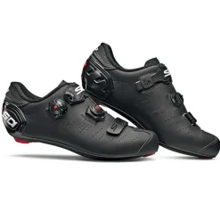 Sidi Ergo 5 Carbon Racefiets Schoenen - Breedf - zwart mat