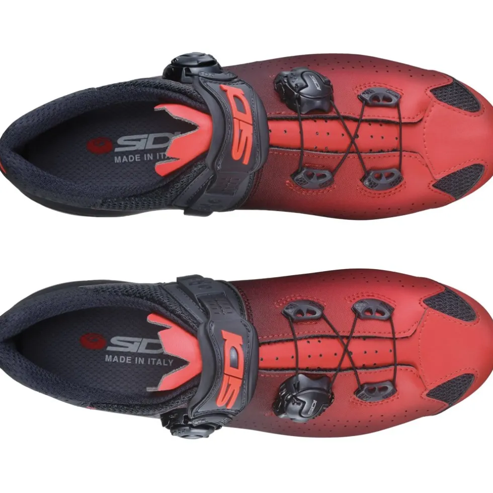 Sidi Genius 10 Racefietsschoenen Heren - Rood/Zwart