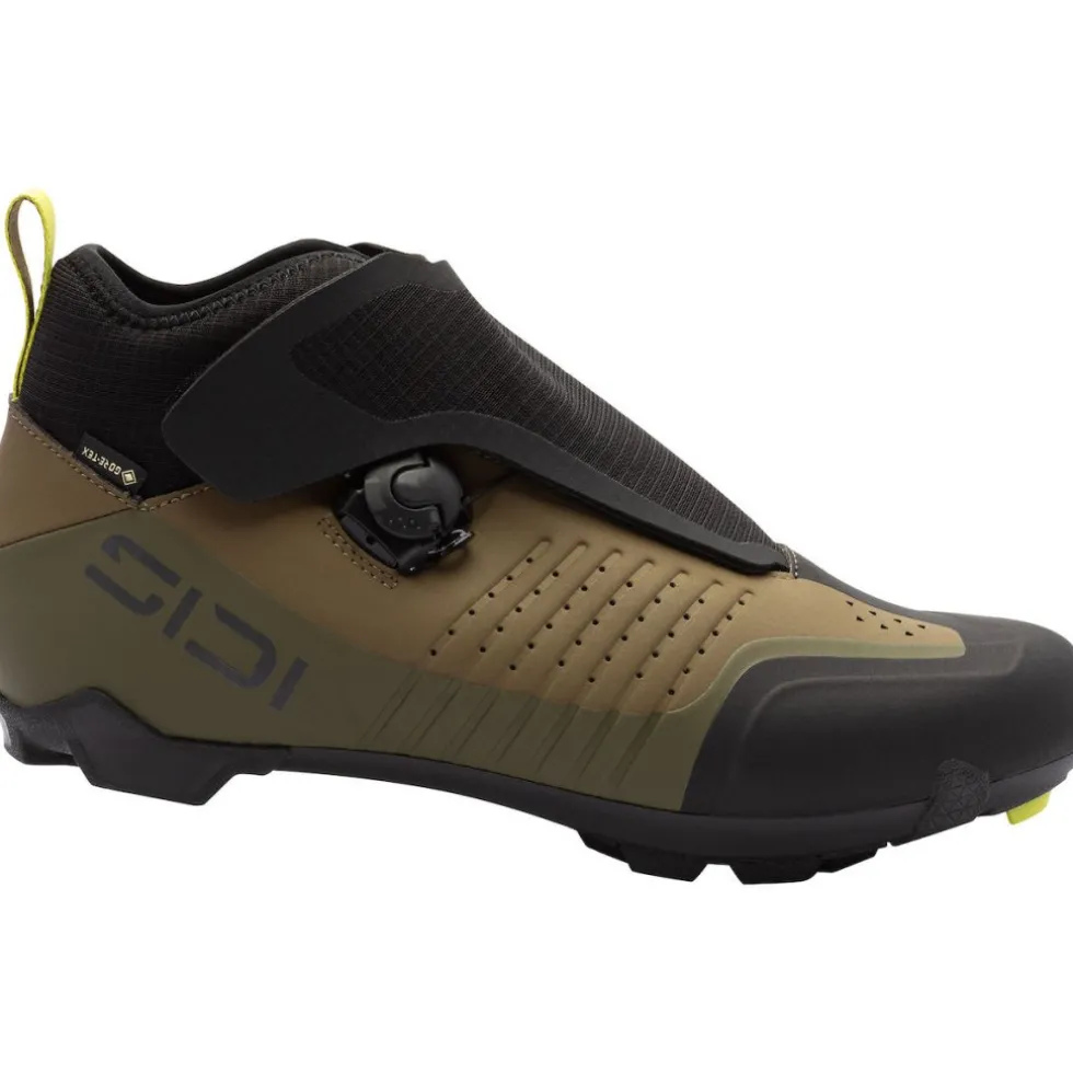 Sidi Hiemx MTB-Schoenen - Zwart/Groen Olijf