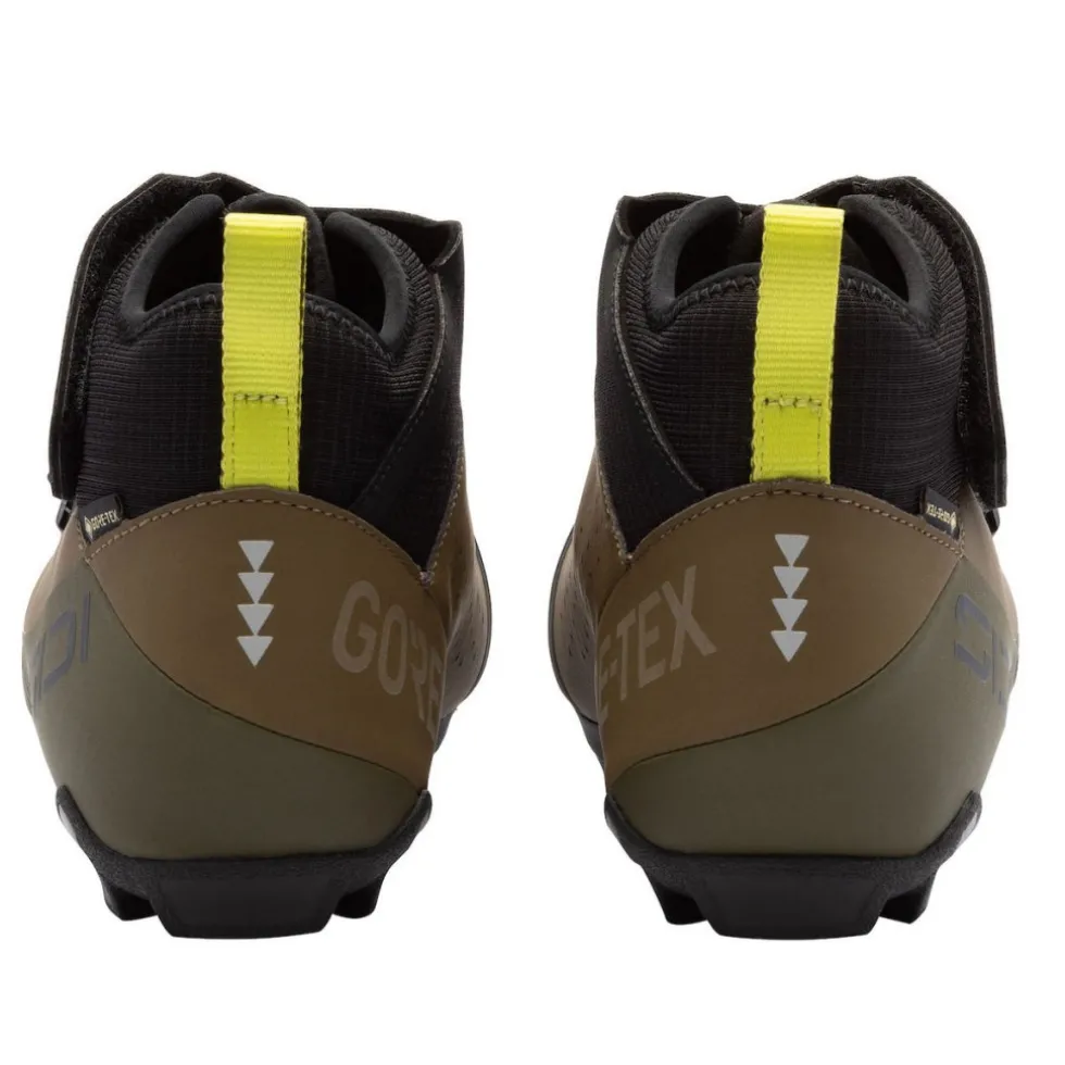 Sidi Hiemx MTB-Schoenen - Zwart/Groen Olijf