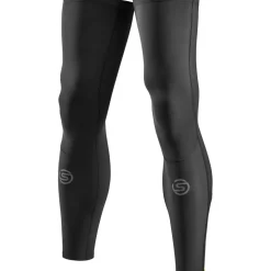 SKINS CYCLE Compressie Beenwarmers - Zwart