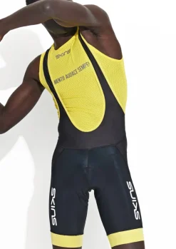SKINS CYCLE Elite Fietsshorts met Bretels Heren - Zwart/Zwart