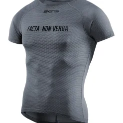 SKINS CYCLE Hemd met Korte Mouwen Heren - Charcoal