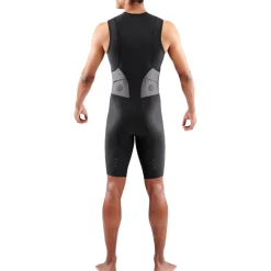 SKINS TRI Brand Skinsuit zonder Mouwen Heren - Black/Carbon