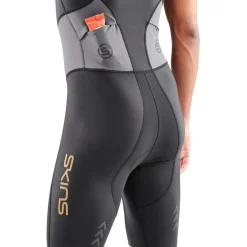 SKINS TRI Brand Skinsuit zonder Mouwen Heren - Black/Carbon