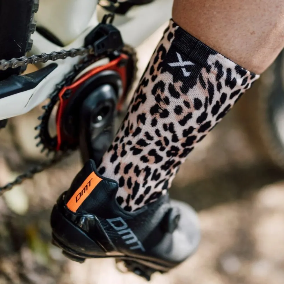 Sox Footwear Bright & Funky Sokken - golden leopard