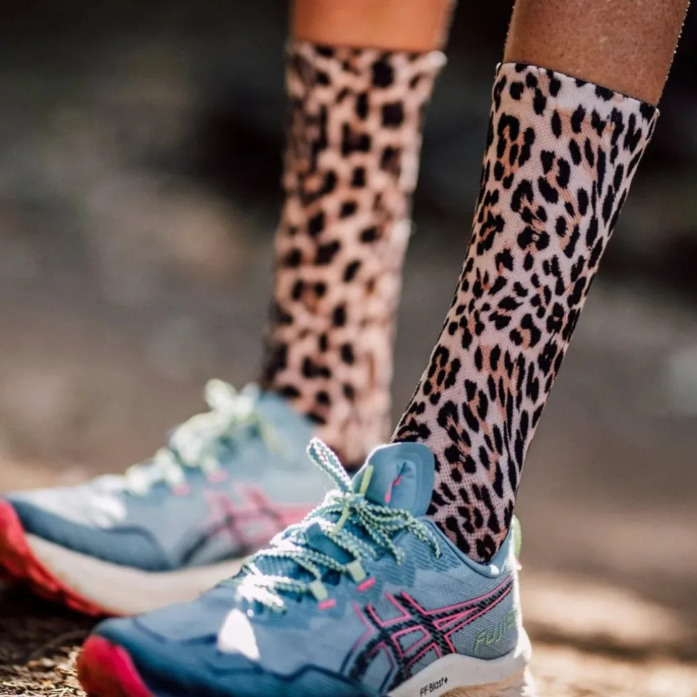 Sox Footwear Bright & Funky Sokken - golden leopard