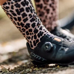 Sox Footwear Bright & Funky Sokken - golden leopard
