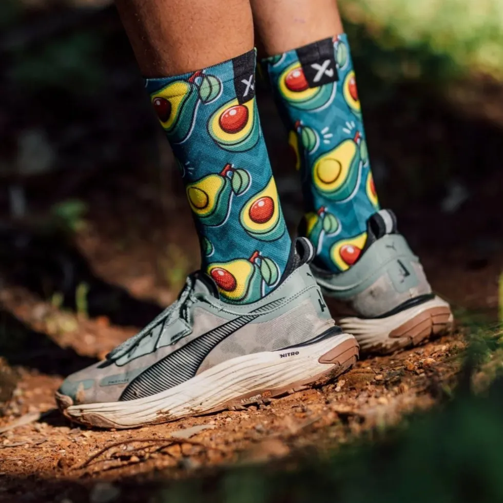 Sox Footwear Bright & Funky Sokken - avocado