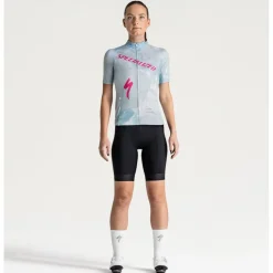 Specialized Foundation Graphic Shirt met Korte Mouwen Dames - sea foam/rebel pink focal