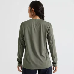 Specialized Gravity Training Fietsshirt met Lange Mouwen Dames - oak green
