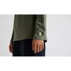 Specialized Gravity Training Fietsshirt met Lange Mouwen Dames - oak green