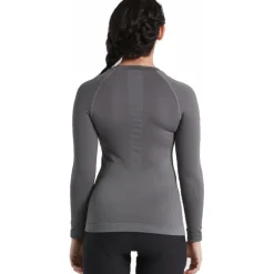 Specialized Seamless Baselayer Shirt met lange mouwen Dames - grijs