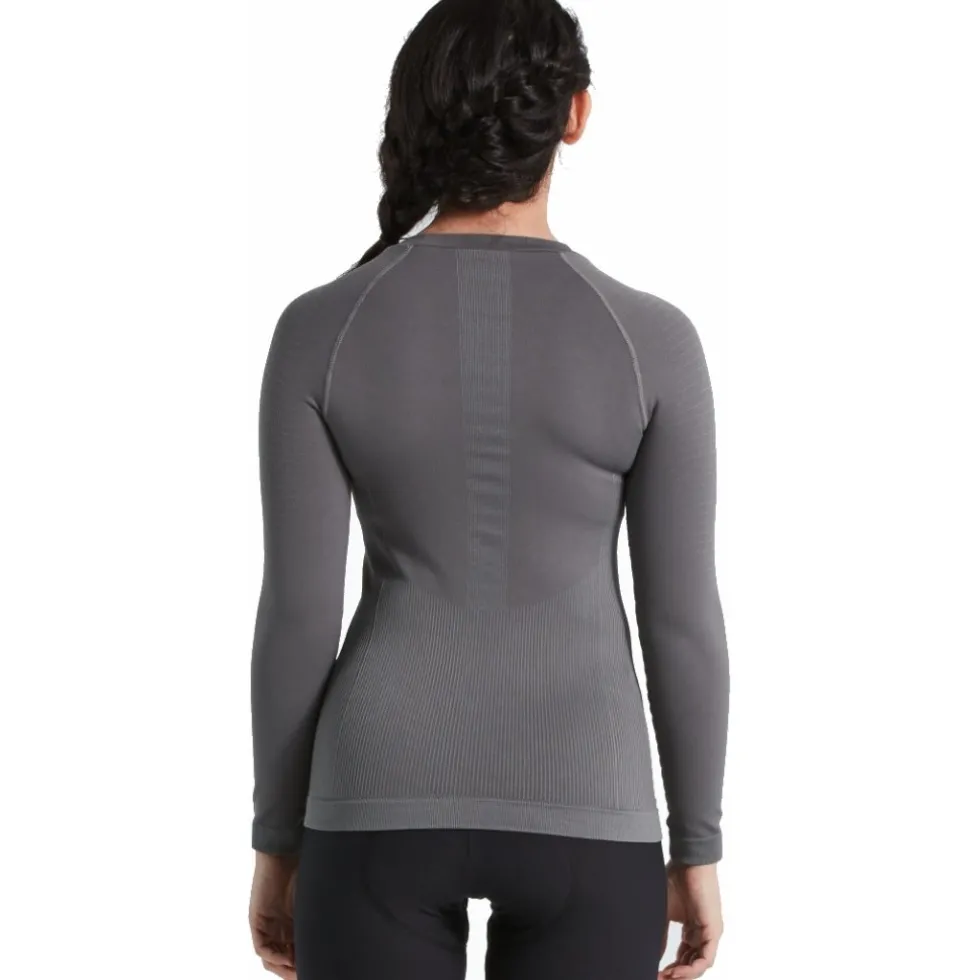 Specialized Seamless Baselayer Shirt met lange mouwen Dames - grijs