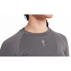 Specialized Seamless Baselayer Shirt met lange mouwen Dames - grijs