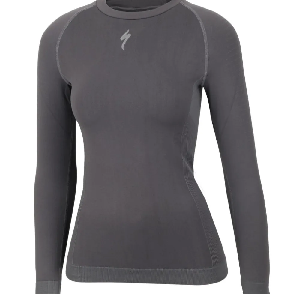 Specialized Seamless Baselayer Shirt met lange mouwen Dames - grijs