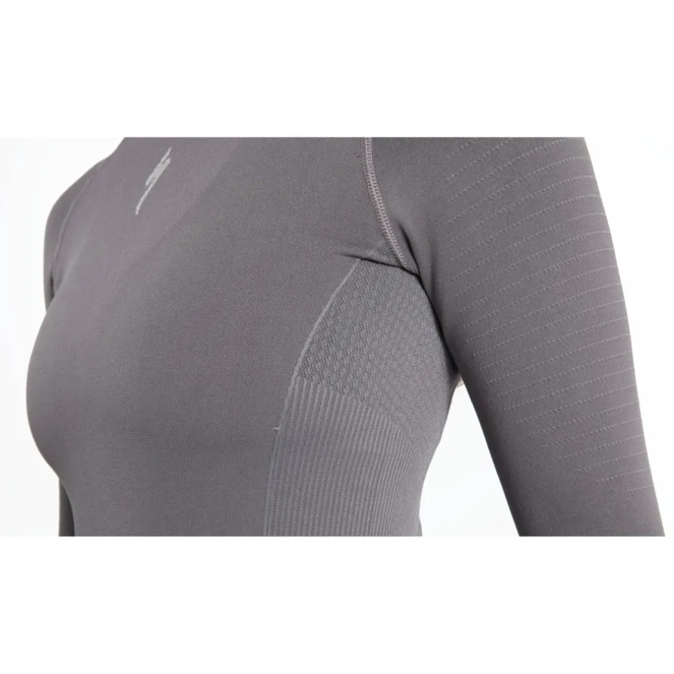 Specialized Seamless Baselayer Shirt met lange mouwen Dames - grijs