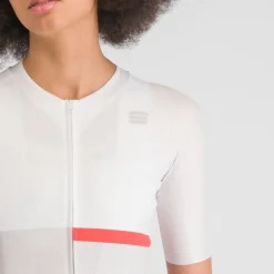 Sportful Bomber Shirt Dames - 101 White Pompelmo