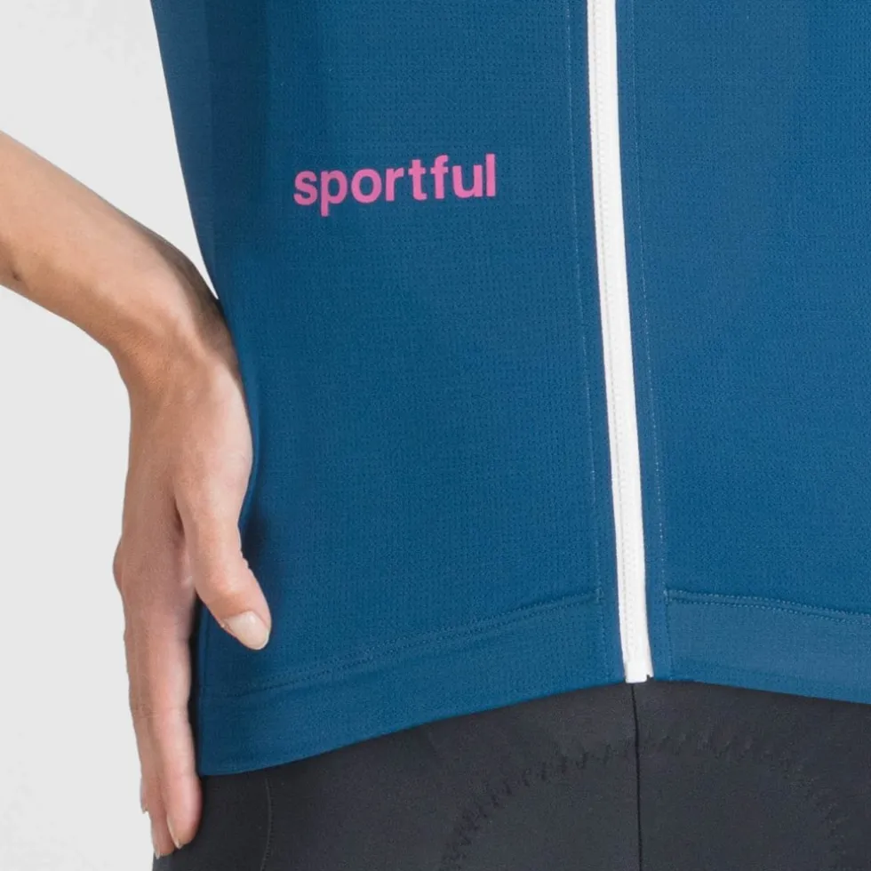 Sportful Classic Fietstrui Dames - 415 Teal Blue