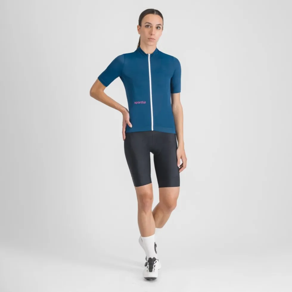 Sportful Classic Fietstrui Dames - 415 Teal Blue