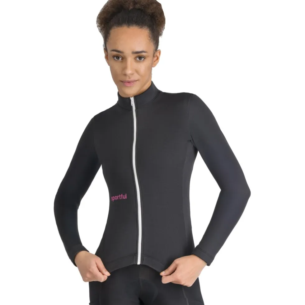 Sportful Classic Thermal Fietstrui Dames - 002 Zwart