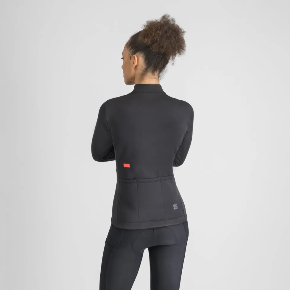 Sportful Classic Thermal Fietstrui Dames - 002 Zwart