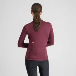 Sportful Classic Thermal Fietstrui Dames - 625 Deep Bordeaux