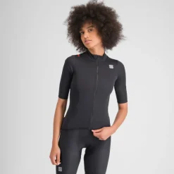 Sportful Fiandre Light Jas met Korte Mouwen Dames - 002 Zwart