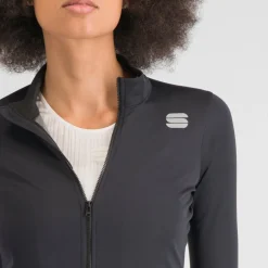 Sportful Fiandre Light Jas met Korte Mouwen Dames - 002 Zwart