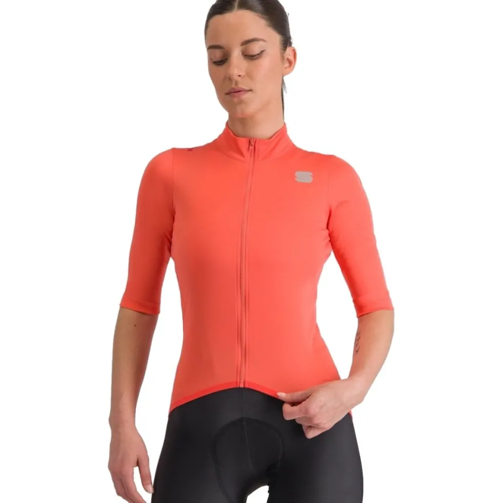 Sportful Fiandre Light Jas met Korte Mouwen Dames - 117 Pompelmo