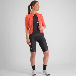 Sportful Fiandre Light Jas met Korte Mouwen Dames - 117 Pompelmo