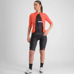 Sportful Fiandre Light Jas met Korte Mouwen Dames - 117 Pompelmo