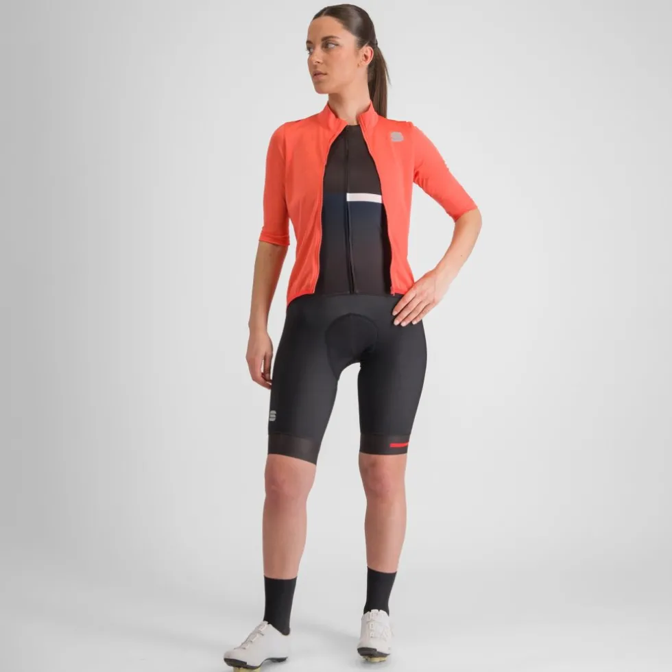 Sportful Fiandre Light Jas met Korte Mouwen Dames - 117 Pompelmo