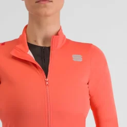 Sportful Fiandre Light Jas met Korte Mouwen Dames - 117 Pompelmo