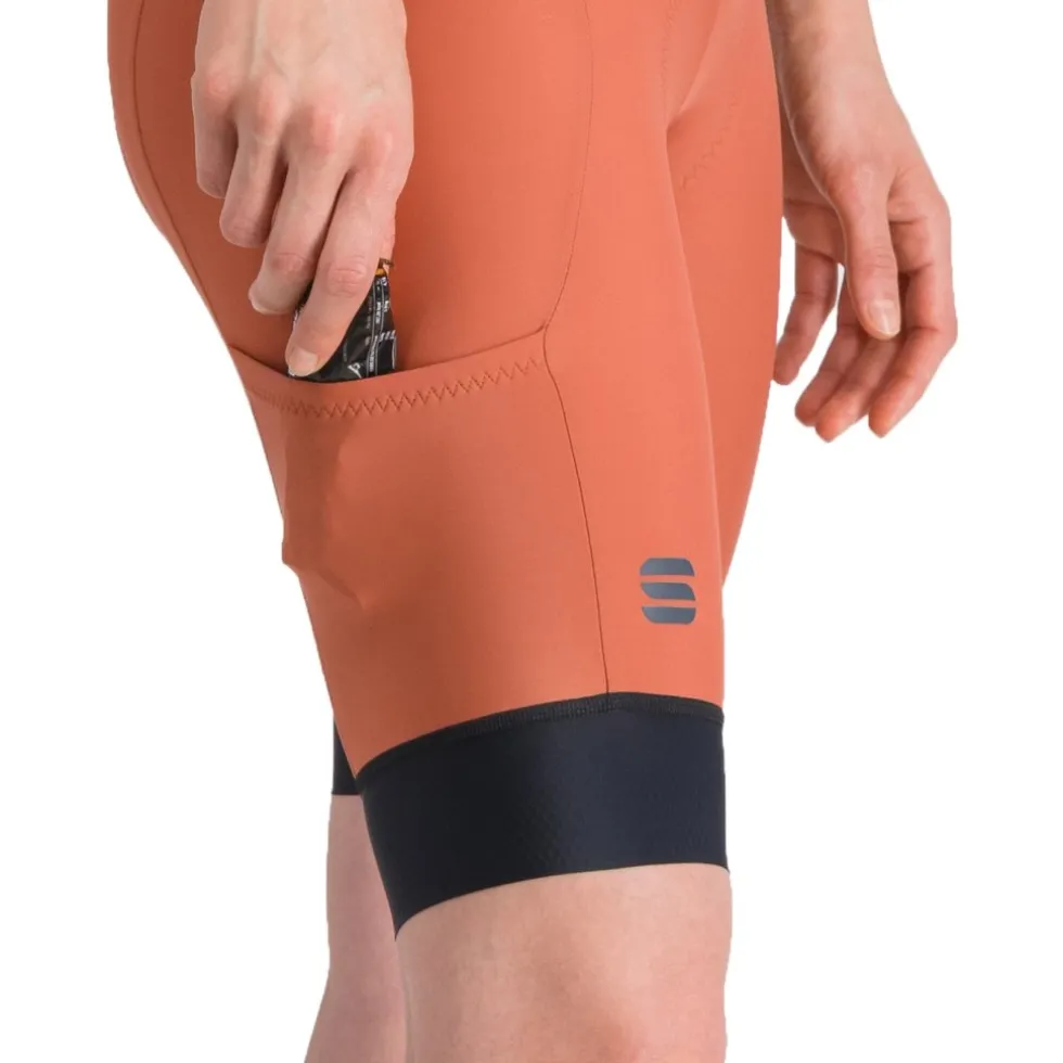 Sportful Giara 2 Fietsshorts met Bretels Dames - 607 Sienna Glow
