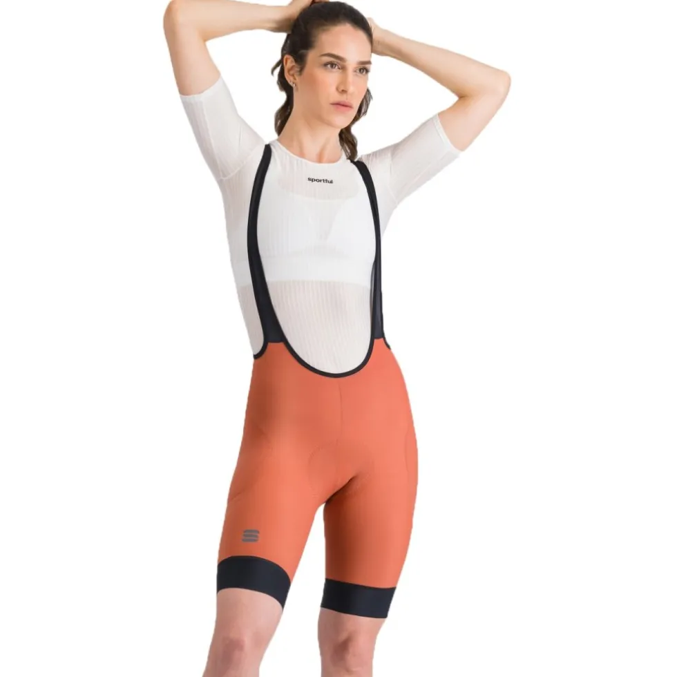 Sportful Giara 2 Fietsshorts met Bretels Dames - 607 Sienna Glow