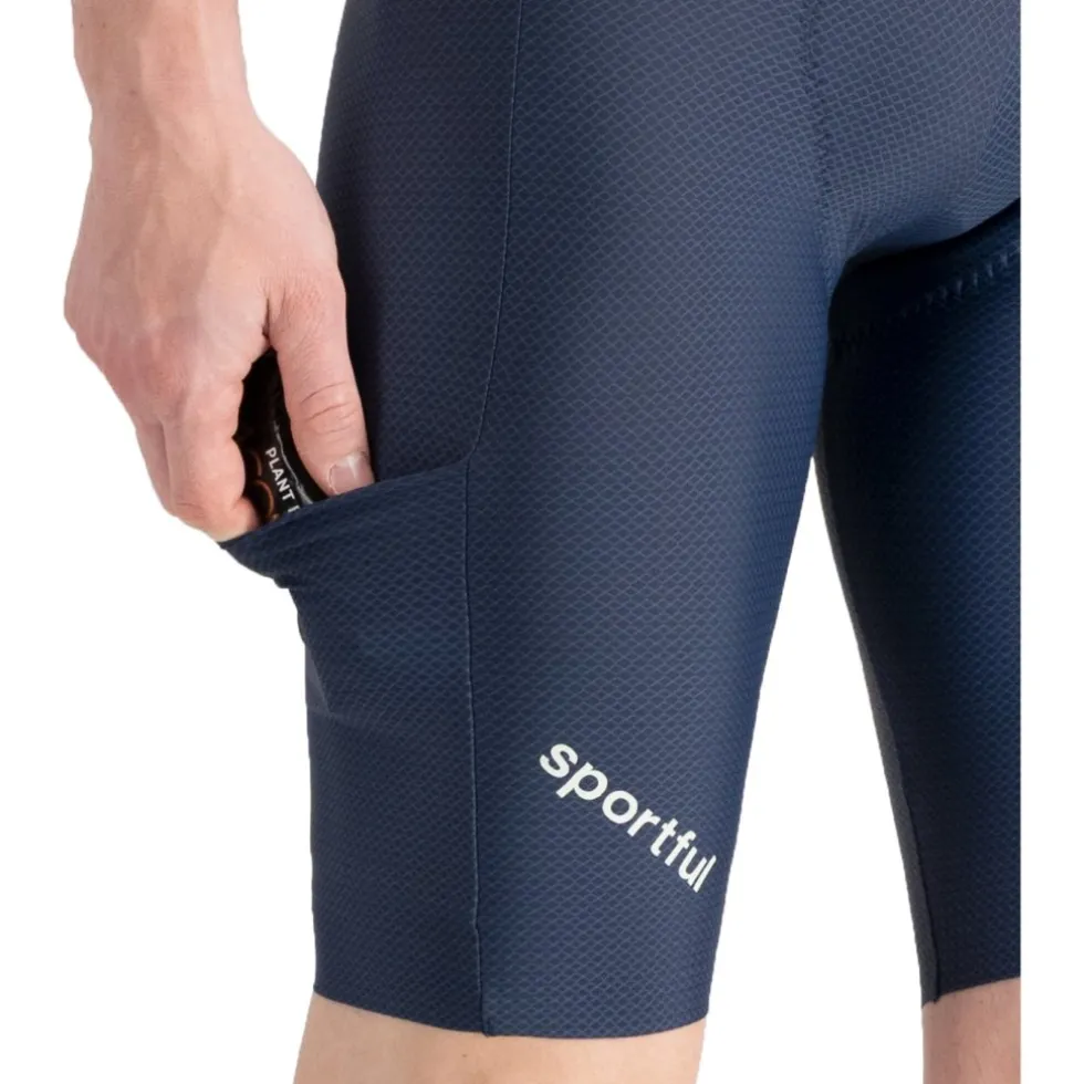 Sportful Hyperepic Shorts met bandjes voor heren - 456 Galaxy Blue