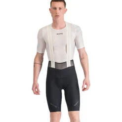 Sportful Hyperepic Shorts met bandjes voor heren - 002 Black